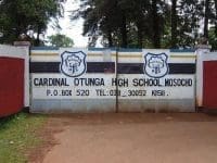 Cardinal Otunga High School, Mosocho, KCSE results analysis