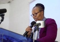 Knec Chief Executive Officer Dr Mercy Karogo at a past event.