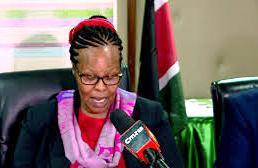 KNEC Boss Dr. Mercy Karogo. The Council has suspended ECDE and SNE examinations that were to be done in April, 2020.