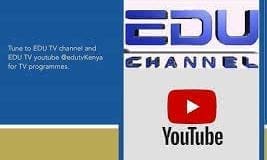 EDU TV channel KICD lessons timetable.