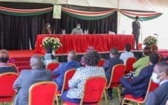 PPRESIDENT KENYATTA CHAIRING A JUBILEE PARTY'S PARLIAMENTARY GROUP MEETING.