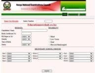 KCPE registration guide and requirements.