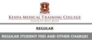 KMTC Fees Structure