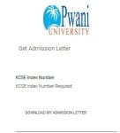 Pwani University Admissions Online Portal